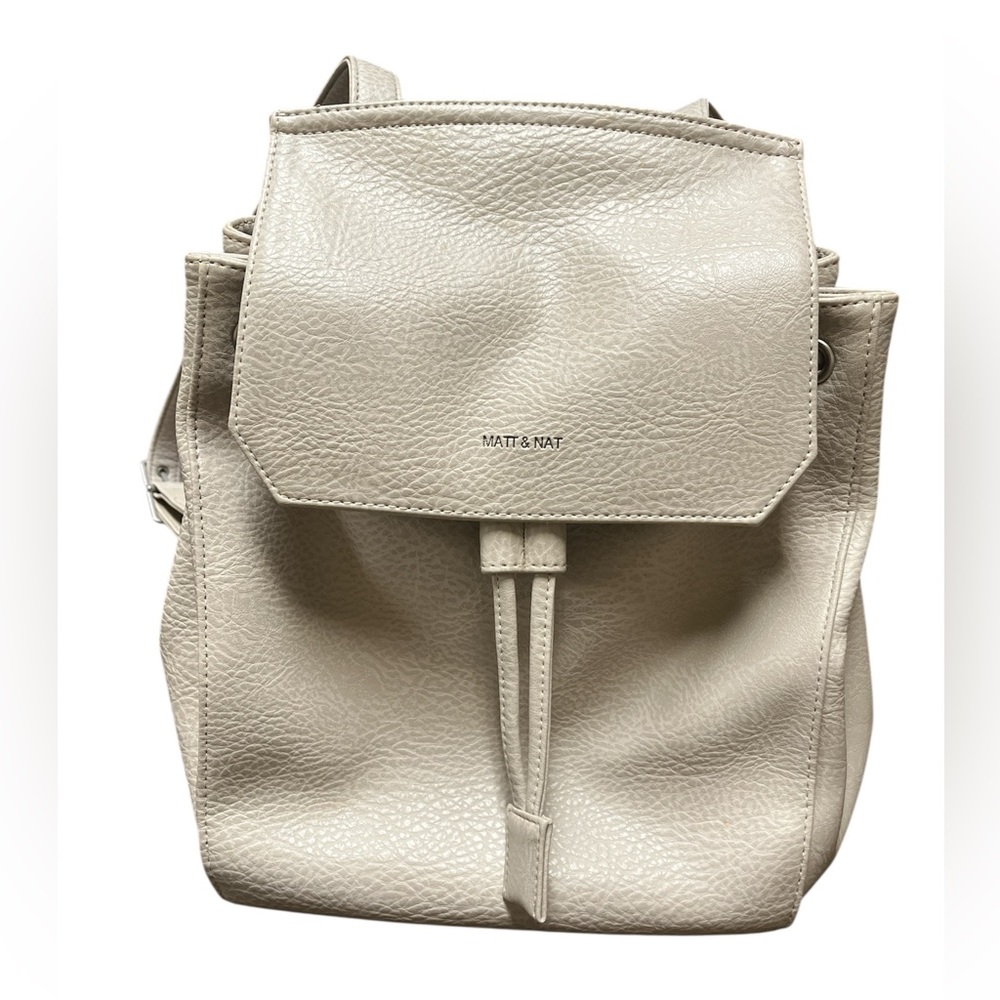 Matt & Nat Off-White Backpack